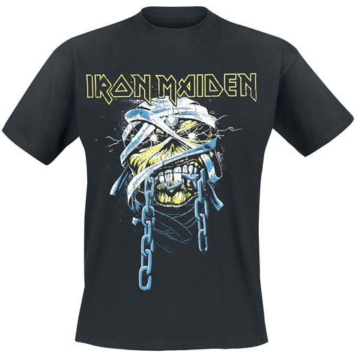Iron Maiden - Powerslave Head - T-Shirt - czarny M, L, XXL EMP