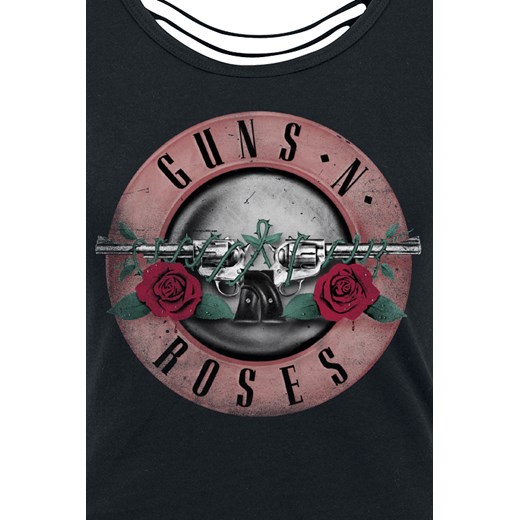 Guns n Roses - Pink Bullet - T-Shirt - czarny L, XL, XXL, 4XL, 5XL EMP