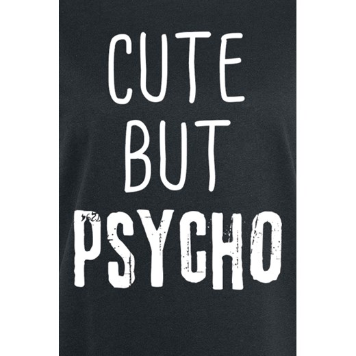 Cute But Psycho T-Shirt - czarny S, M, XL, XXL, 3XL EMP