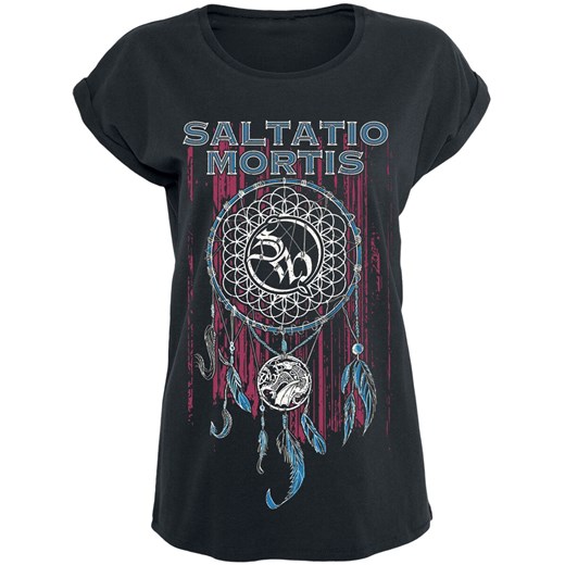 Saltatio Mortis - Dreamcatcher - T-Shirt - czarny M, L, XL, XXL wyprzedaż EMP