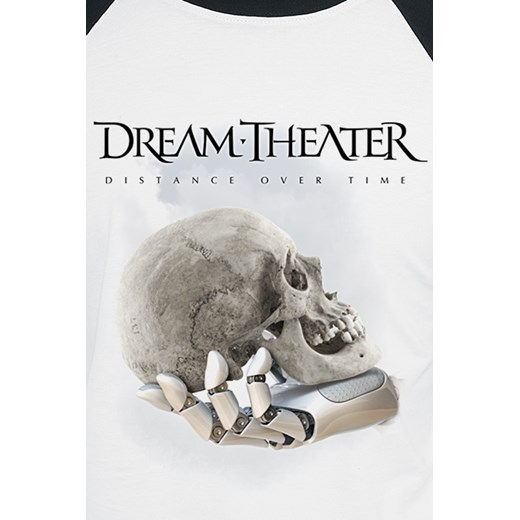 Dream Theater - Distance Over Time - T-Shirt - biały czarny S, M, L, XL EMP