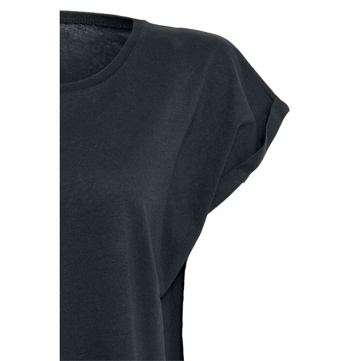Urban Classics - Ladies Extended Shoulder Tee 2 Pack - T-Shirt - czarny XS, M, 3XL, 5XL EMP