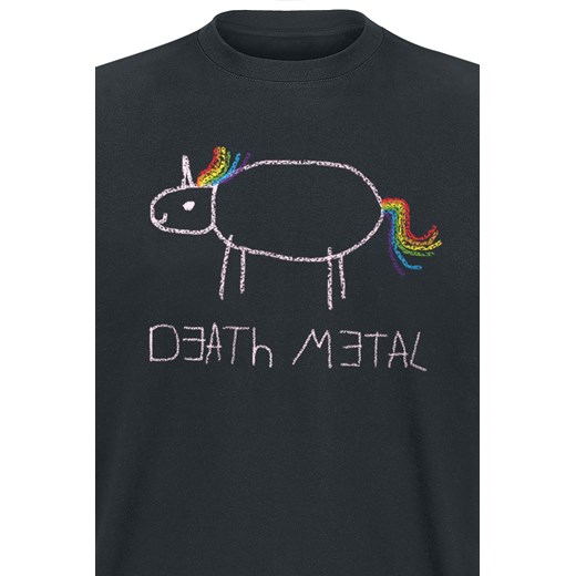 Death Metal T-Shirt - czarny S, M, L, XL, XXL, 3XL, 4XL, 5XL EMP