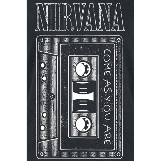 Nirvana - As You Are Tape - T-Shirt - czarny M, L, XL EMP