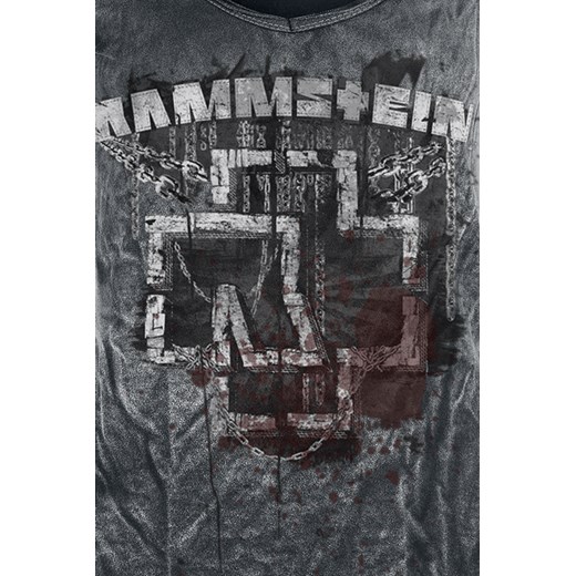 Rammstein - In Ketten - T-Shirt - ciemnoszary S, M, L, XL, XXL, 3XL, 4XL EMP