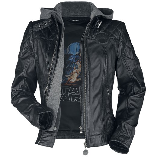 Star Wars - Classic - Kurtka skórzana - czarny S, M, L, XL, XXL EMP