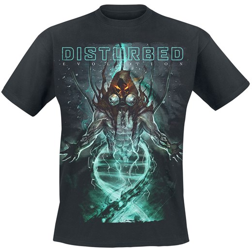 Disturbed - Evolve - T-Shirt - czarny S, M, L, XL, 3XL EMP