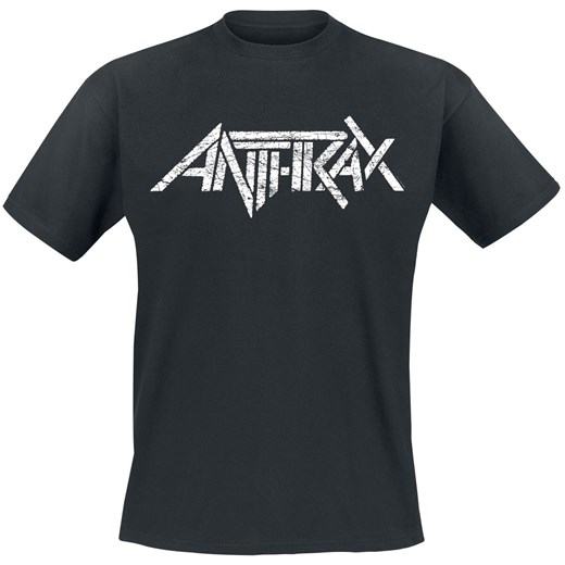 Anthrax - Logo - T-Shirt - czarny S, M, L, XL, XXL EMP