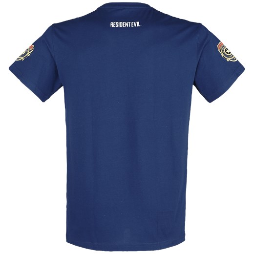 Resident Evil - R.P.D. - T-Shirt - niebieski S, M, L, XL, XXL okazja EMP