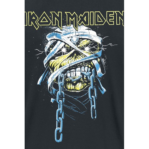 Iron Maiden - Powerslave Head - T-Shirt - czarny M, L, XXL EMP
