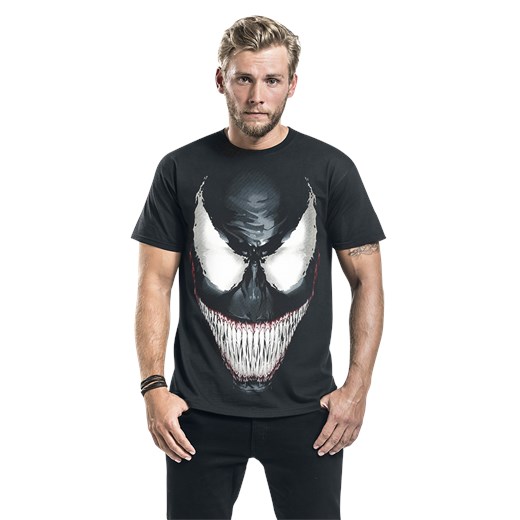 Venom (Marvel) - furious - T-Shirt - czarny S, M, L, XL, XXL EMP