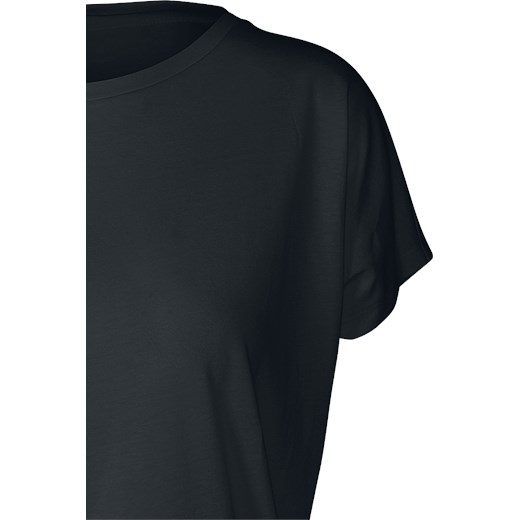Urban Classics - Ladies Basic Drop Shoulder Tee - T-Shirt - czarny XS, S, M, L, XL, XXL, 3XL, 4XL, 5XL EMP