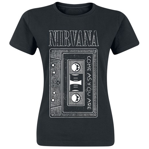 Nirvana - As You Are Tape - T-Shirt - czarny M, L, XL EMP