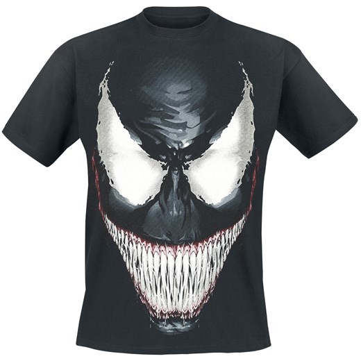 Venom (Marvel) - furious - T-Shirt - czarny S, M, L, XL, XXL EMP