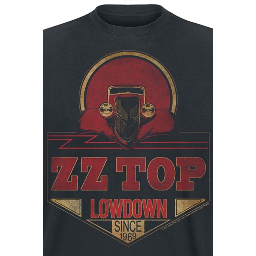 ZZ Top - Lowdown Since 1969 - T-Shirt - czarny S, M, XL EMP