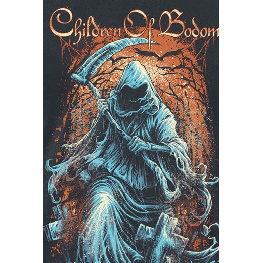 Children Of Bodom - Grim Reaper - T-Shirt - czarny L, XL, XXL EMP