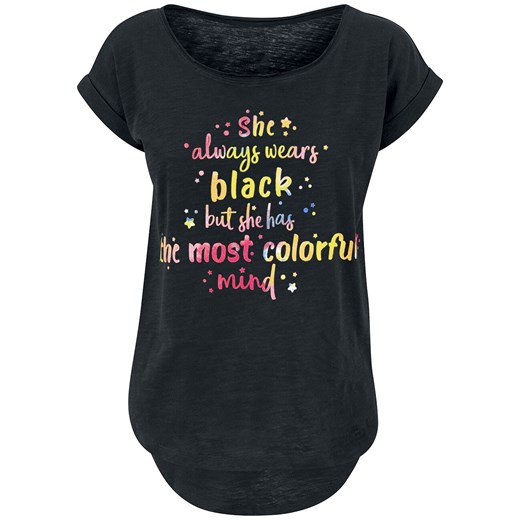 Sprüche - Colorful Mind - T-Shirt - czarny XS, S, L, XL, XXL, 3XL, 5XL EMP