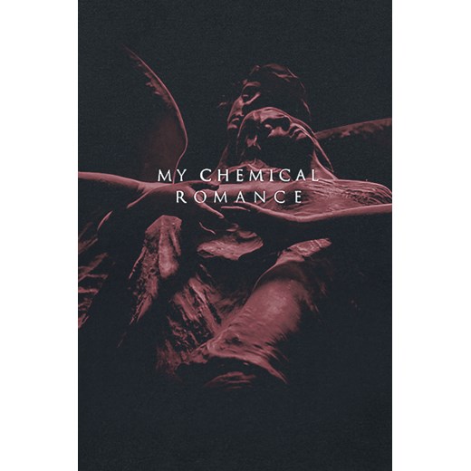 My Chemical Romance - Angel Crop - T-Shirt - czarny XS, S, M, L, XL EMP