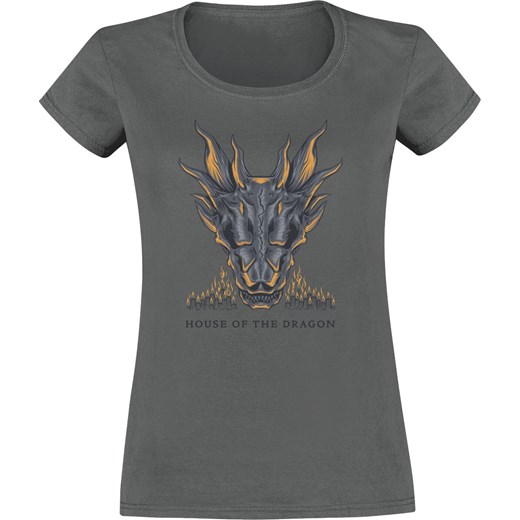 Gra o Tron - House of the Dragon - Illuminated - T-Shirt - szary S, M, L, XL EMP