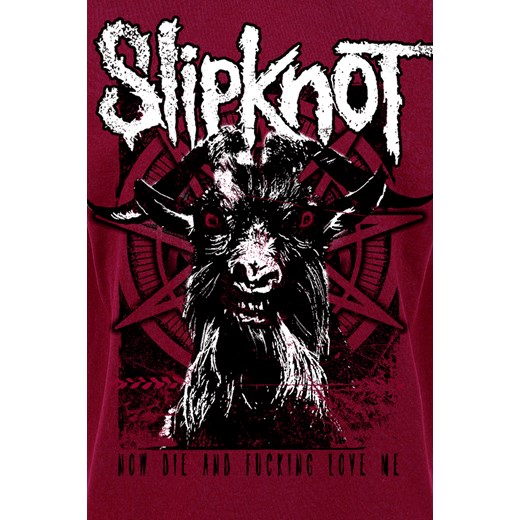 Slipknot - Goat - T-Shirt - czerwony S, M, XL, XXL EMP
