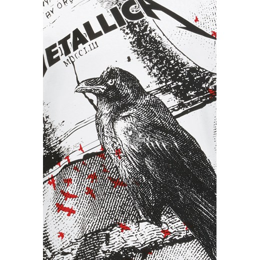 Metallica - Bell Tolls - T-Shirt - biały S, M, L, XL, XXL okazyjna cena EMP