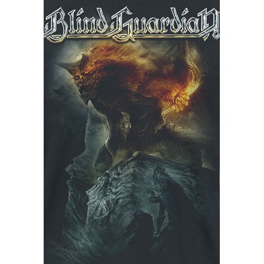 Blind Guardian - Nightfall In Middle Earth - T-Shirt - czarny M, L, XL, XXL EMP