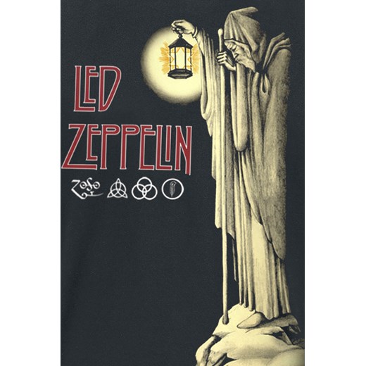 Led Zeppelin - Hermit - T-Shirt - czarny M, L, XL, XXL EMP