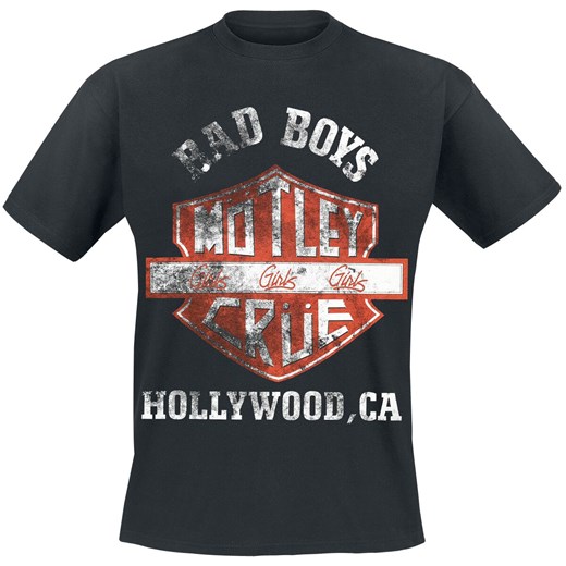 Mötley Crüe - Shield - T-Shirt - czarny S, M, L, XL wyprzedaż EMP