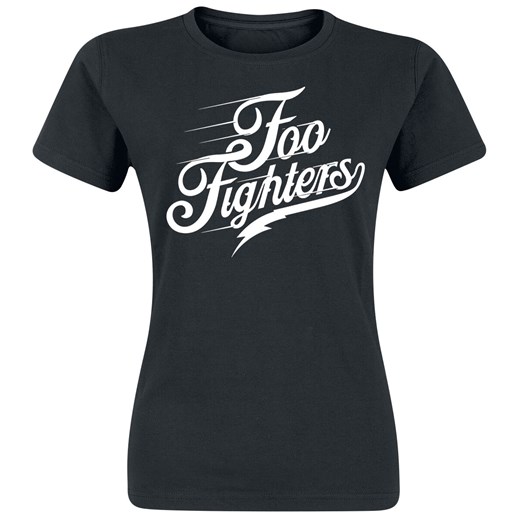 Foo Fighters - Logo - T-Shirt - czarny S, M, L, XL, XXL EMP