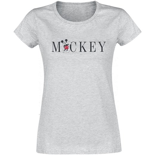 Myszka Miki i Minnie - Simply Mickey - T-Shirt - szary (Heather Grey) S, M, L, XL, XXL EMP