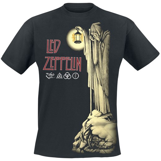 Led Zeppelin - Hermit - T-Shirt - czarny M, L, XL, XXL EMP