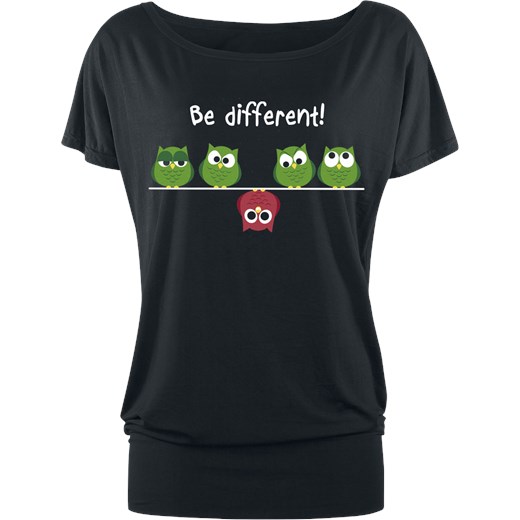 Be Different! T-Shirt - czarny XS, S, M, L, XL, XXL, 3XL, 4XL, 5XL EMP