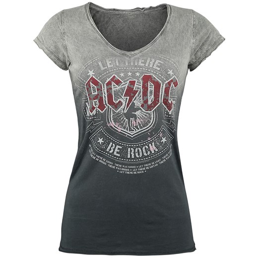 AC/DC - Let there be Rock - T-Shirt - szary ciemnoszary S, M, L, XL, XXL, 3XL, 4XL EMP