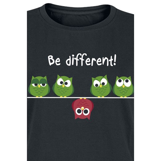 Be Different! T-Shirt - czarny XS, L, XXL, 3XL EMP