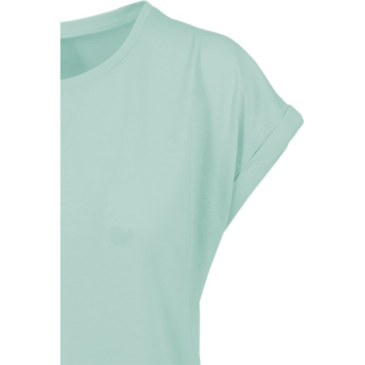 Urban Classics - Ladies Extended Shoulder Tee - T-Shirt - zielony (Mint) XS, S, M, L, XL, XXL, 3XL, 4XL, 5XL EMP