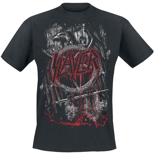 Slayer - Dripping Eagle - T-Shirt - czarny M, L, XXL, 5XL EMP