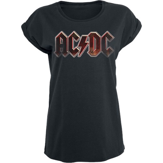 AC/DC - Voltage Logo - T-Shirt - czarny S, M, L, XL, XXL, 3XL, 4XL EMP