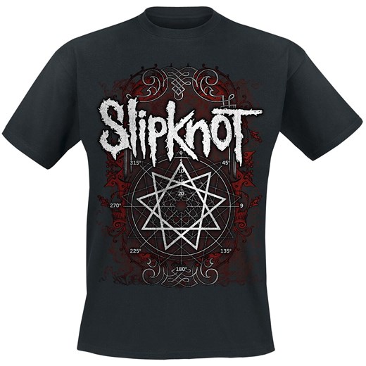 Slipknot - Framed Flourishes - T-Shirt - czarny S, M, L, XL, XXL EMP