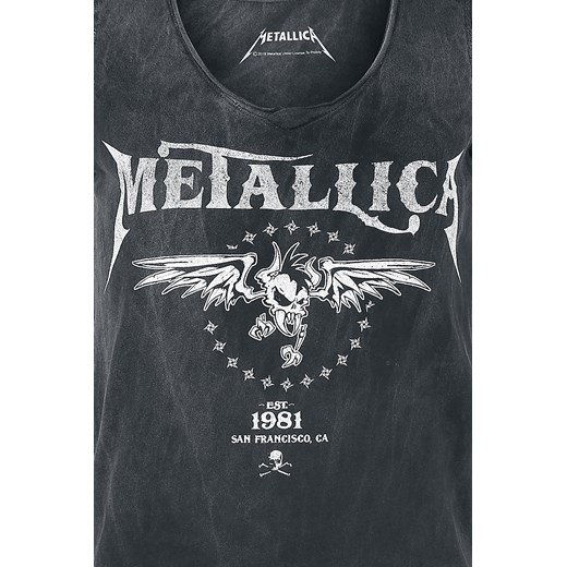 Metallica - Biker - T-Shirt - czarny szary M, L, XL, XXL, 3XL, 4XL EMP promocyjna cena