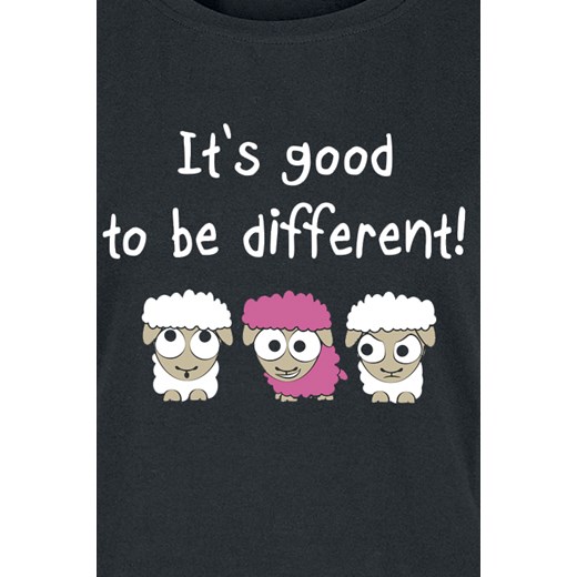 Tierisch - It&apos;s Good to be Different - T-Shirt - czarny S, M, XL, XXL, 3XL EMP