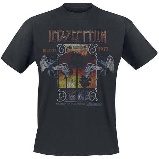 Led Zeppelin - Inglewood - T-Shirt - czarny S, M, L, XL, XXL EMP
