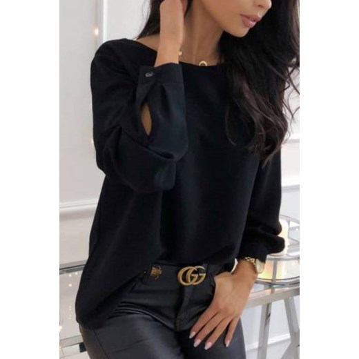 Damska bluzka FELICE BLACK M promocyjna cena Ivet Shop