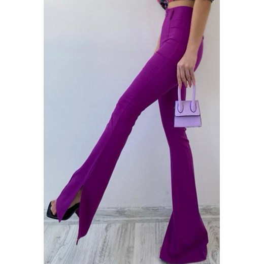 Spodnie damskie MINGELA PURPLE S Ivet Shop okazyjna cena