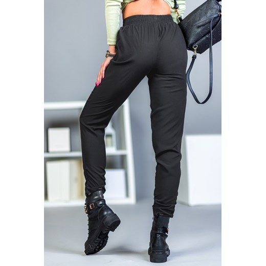 Spodnie damskie RANSENA BLACK S wyprzedaż Ivet Shop