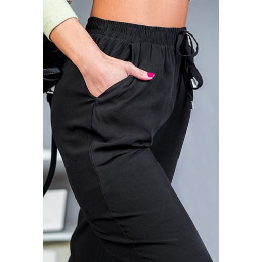 Spodnie damskie RANSENA BLACK XS okazja Ivet Shop