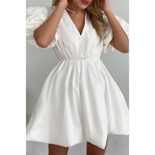 Sukienka KELMOSA WHITE M promocyjna cena Ivet Shop