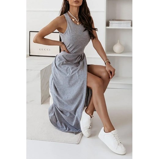 Sukienka DORFENA GREY S okazja Ivet Shop