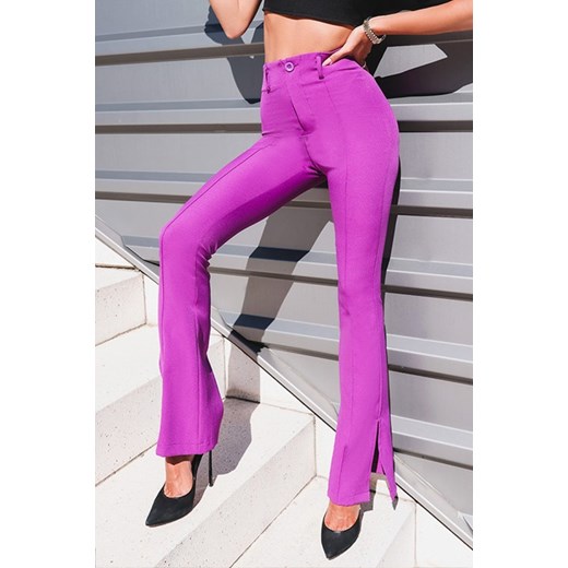 Spodnie damskie MINGELA PURPLE S wyprzedaż Ivet Shop