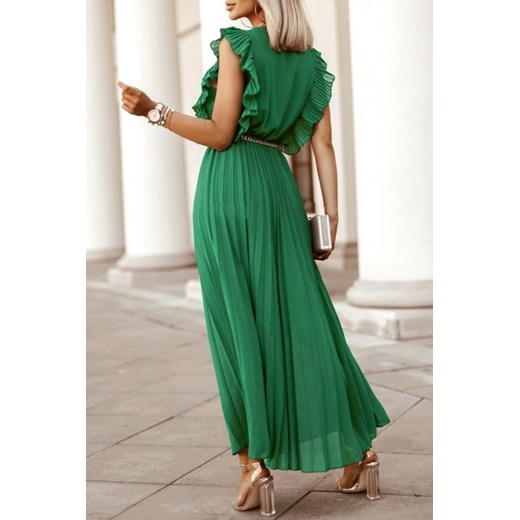 Sukienka MERZALA GREEN uniwersalny Ivet Shop okazyjna cena