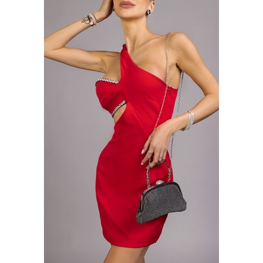 Sukienka BIRBENA RED M promocja Ivet Shop